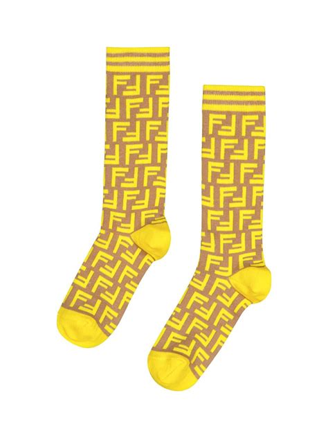 fendi socks golden bsp|Fendi Socks .